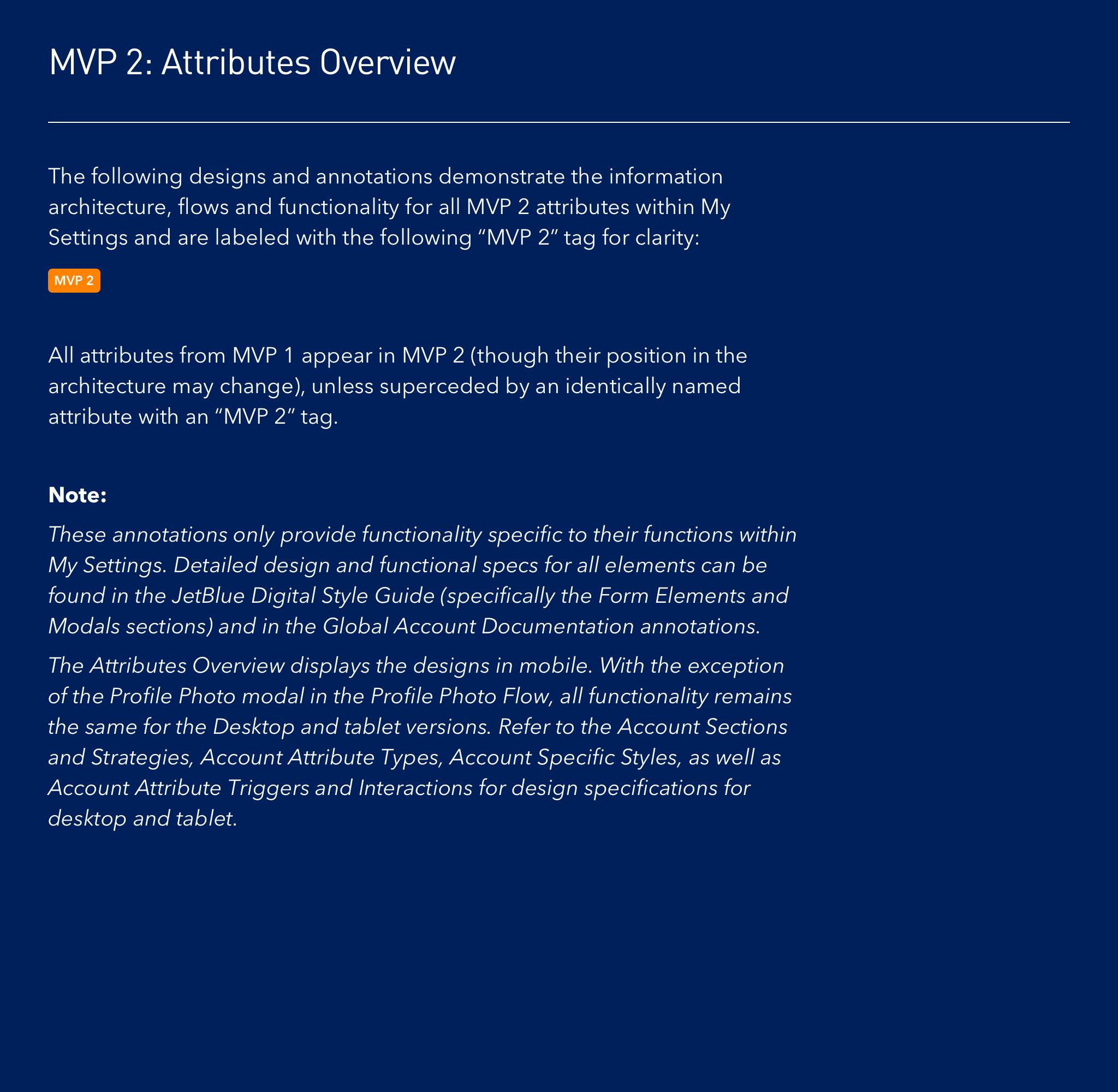 Annotations overview